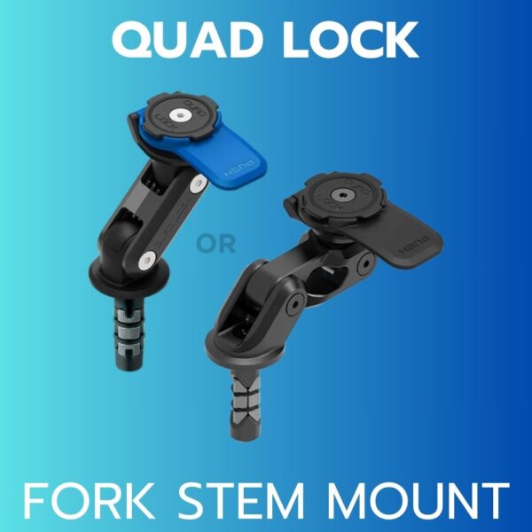 Quad Lock Fork Stem Mount สำหรับมอเตอร์ไซค์